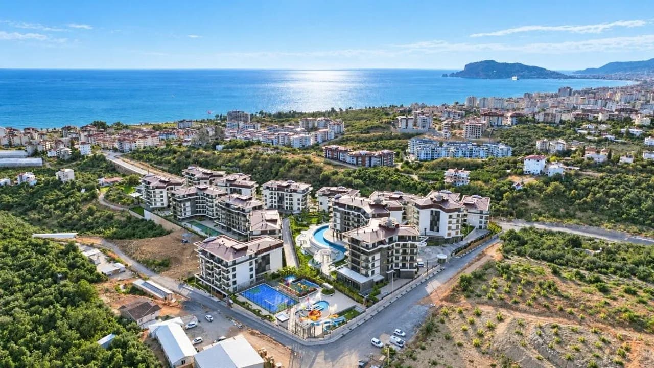 Cebeci Vista: Панорама Cebeci Vista и побережья Средиземного моря